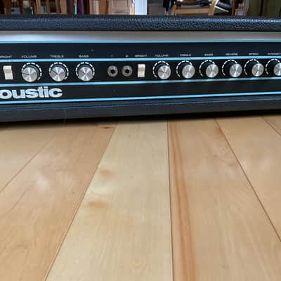 Vintage 70s Acoustic control Corp 150 Guitar Bass Head Amp image 9