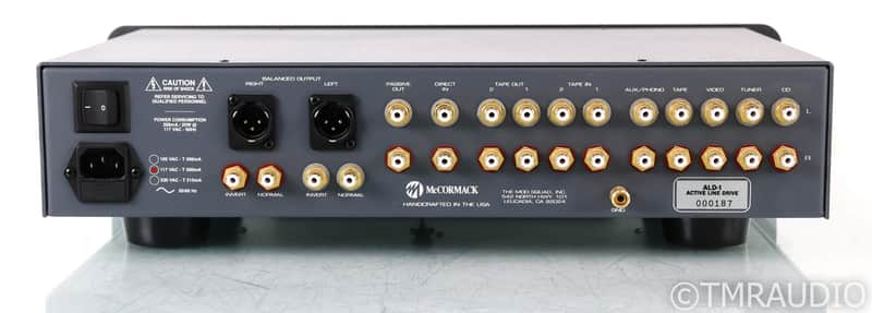McCormack ALD-1 Stereo Preamplifier; Active Line Drive; ALD1 | Reverb