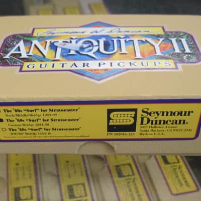 Seymour Duncan Antiquity II '60s Surf Strat Custom Bridge Pickup 10.25k image 2
