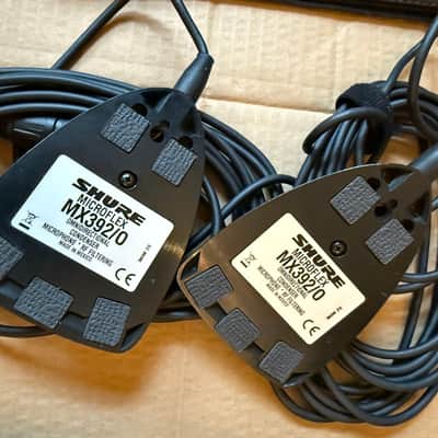2 x Shure MX392 Microflex MX 392 Boundary microphone / perfect for stereo image 3
