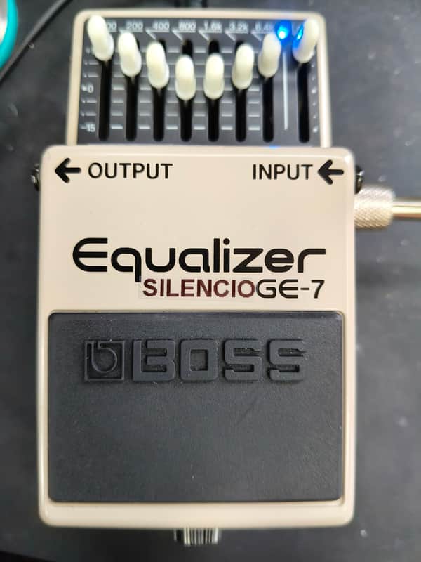 Boss GE-7 Equalizer (Black or Silver Label)