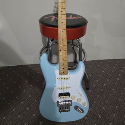 Fender Vintera '50's Stratocaster Modified - Daphne Blue image 3