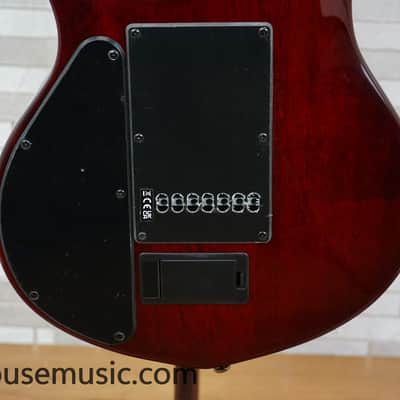 Sterling MAJ270X SM John Petrucci Signature - Blood Orange Burst image 10