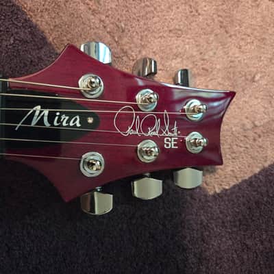 PRS SE Mira 2021 - 2023 - Vintage Cherry image 4