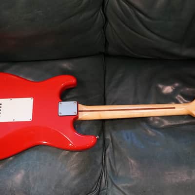 1988 Red Fender Stratocaster H series Made in Japan MIJ image 6