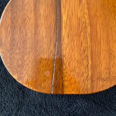 Vintage Jonah Kumalae Hawaiian Solid Koa Soprano Ukulele image 22