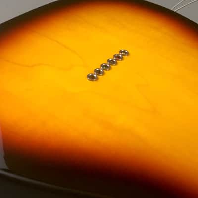 Lefty Fender Standard Telecaster 3 Tone Sunburst Tele Body Natural Relic Custom Build Project image 20
