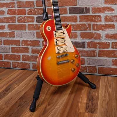 Gibson Custom Shop Ace Frehley Budokan 1974 Les Paul Custom Aged #100 of 100 Heritage Cherry Sunburst Relic 2011 w/OHSC image 3