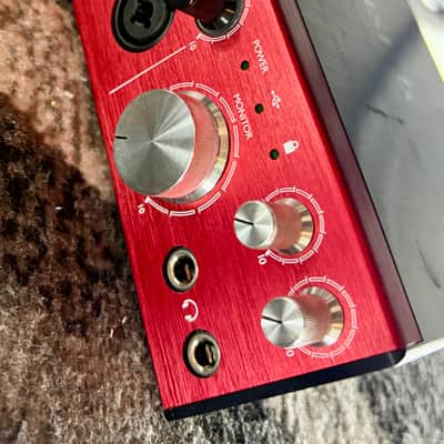 Focusrite Clarett+ 4Pre USB-C Audio Interface 2021 - Present - Red image 2