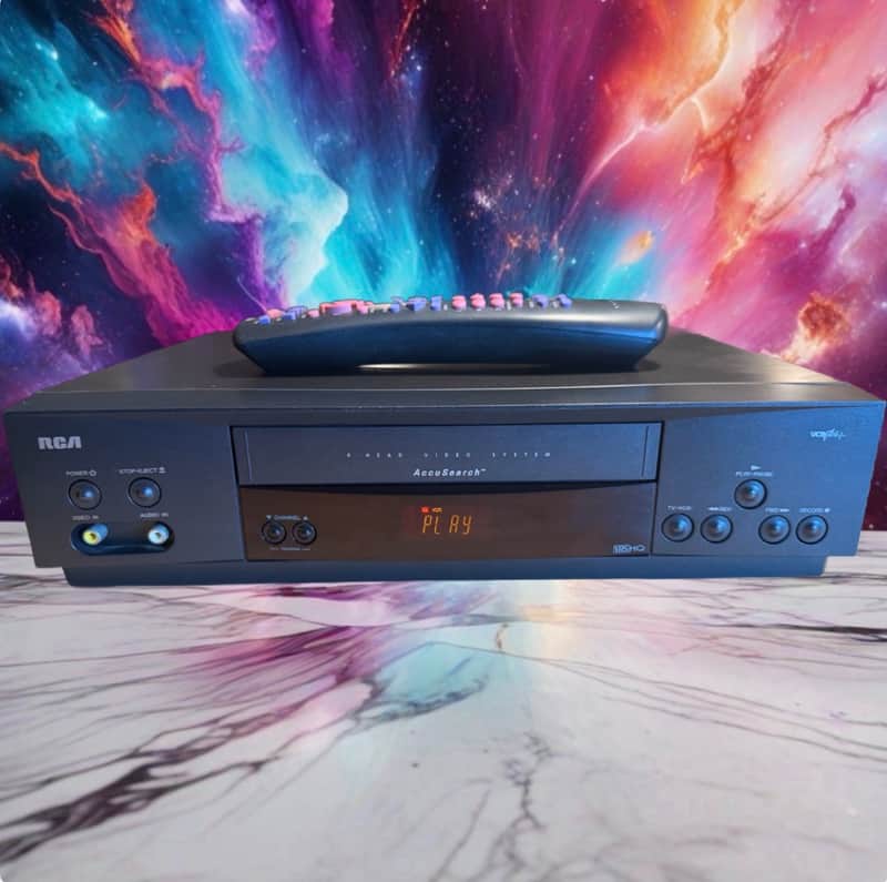 RCA 4 Head VCR Player Recorder VR540 N w/ Remote Excellent Condition Works Well! image 1