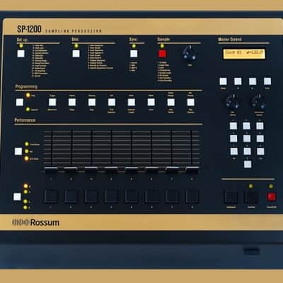 Rossum Electro-Music SP-1200 40th Anniversary Limited Edition Sampler 2025 - Black/ Gold image 2