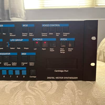 Sequential Prophet VS Rackmount 8-Voice Polyphonic Synthesizer 1986 - 1987 - Black image 5
