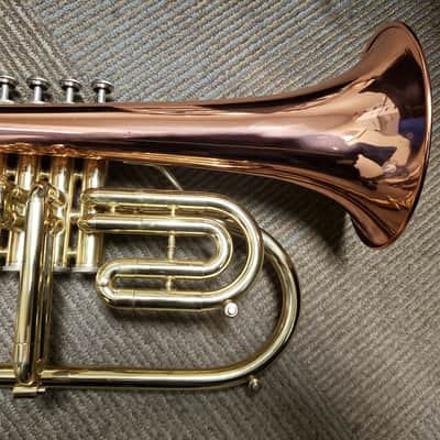 Rare Blessing B155 Artist 4-Valve Flugelhorn W/ Rose Brass Bell, New ProTec Case! image 8