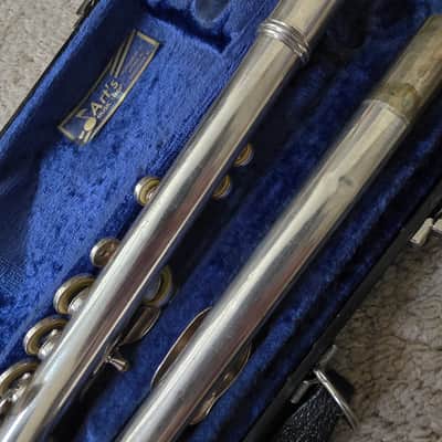 DeFord USA (Emerson) Flute Open Hole Uncommon Model C Foot Inline G & Case- Read image 10