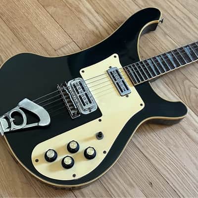 Greco RG550 Black Lawsuit Rickenbacker 480 Copy 1977 Matsumoku Japan image 16