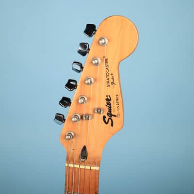 1992 Squier MIK Stratocaster Korea Off-White Maple Neck image 5
