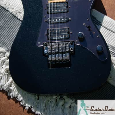 Ibanez Limited Edition - Team J Craft RG2450MZ-GK Prestige 2008 - Galaxy Black - w Dimarzios! - Pro Set Up w Perfect Frets/Action/Intonation! image 10