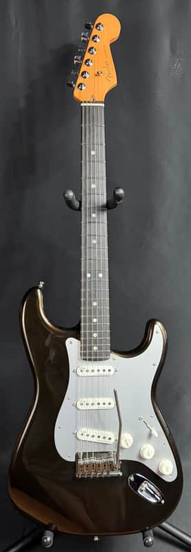 Fender American Ultra II Stratocaster Electric Guitar Texas Tea Finish w/ OHSC