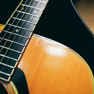 1970s Yamaha FG-201B – Made in Japan | Low Action | Hard Case | Good Condition image 11