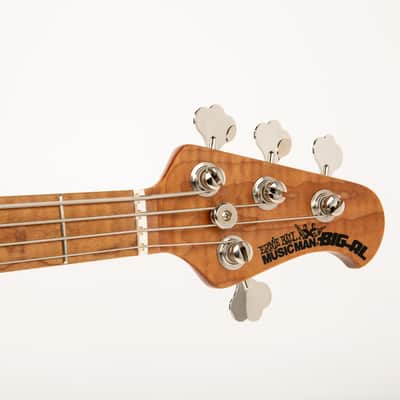 Ernie Ball Music Man Big Al SSS Bass Roasted Alder 2009 Natural image 8