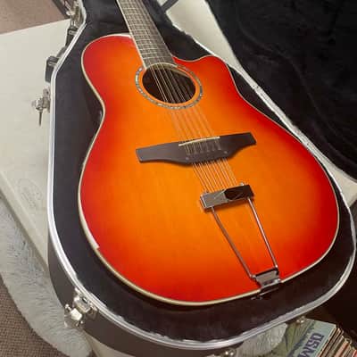 Ovation CC245 Celebrity Acoustic/Electric Guitar- Honeyburst image 1