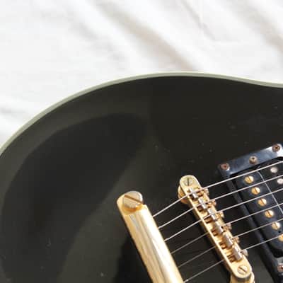 2010 Epiphone Tak Matsumoto Signature DC Les Paul Custom Electric Guitar - Ebony Finish + OHSC image 6