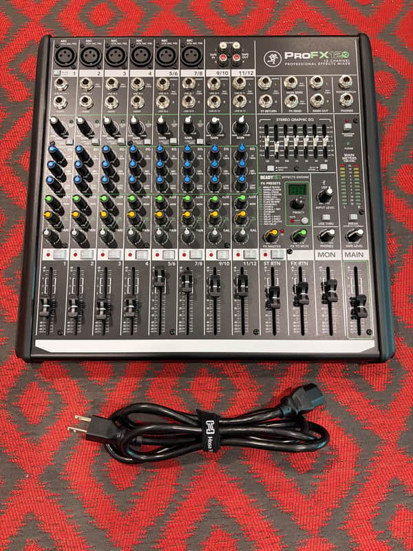 Mackie ProFX12v2 12-Channel Effects Mixer | Reverb