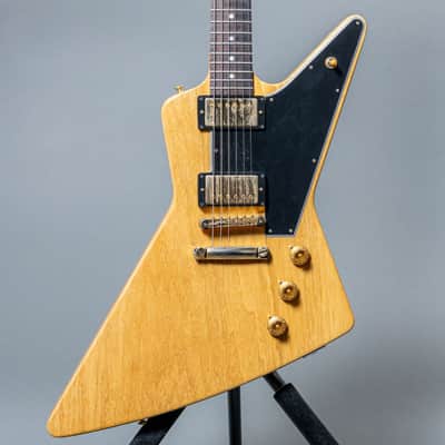 Gibson Custom 1958 Korina Explorer Reissue 2023, Natural image 1