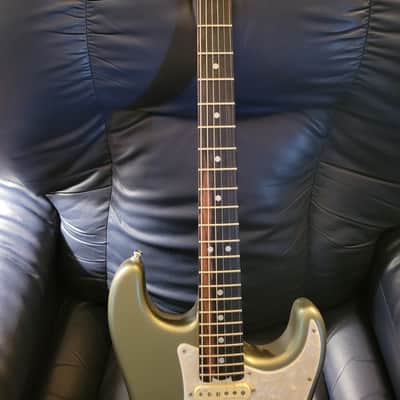 Fender stratocaster american elite 2018 - satin jade green pearl metallic image 4