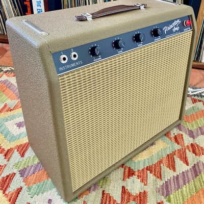 Fender Chris Stapleton Signature '62 Princeton 1x12" 12-Watt Guitar Combo 2019 - Present - Brown Vinyl with Wheat Grille Cloth image 4