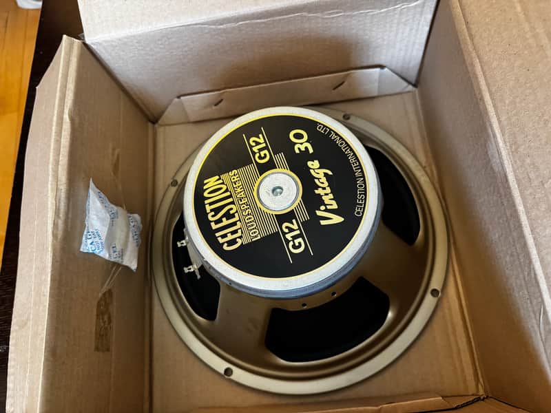 Celestion T3904 Vintage 30 12" 60W 16 Ohm Speaker 2010s - Black image 1