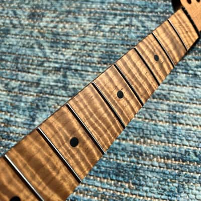 Warmoth Telecaster 5A Roasted Maple Neck image 2