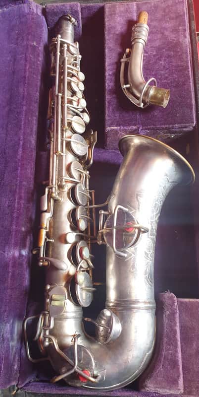 Conn Alto Chu Berry 1927 - Silver image 1