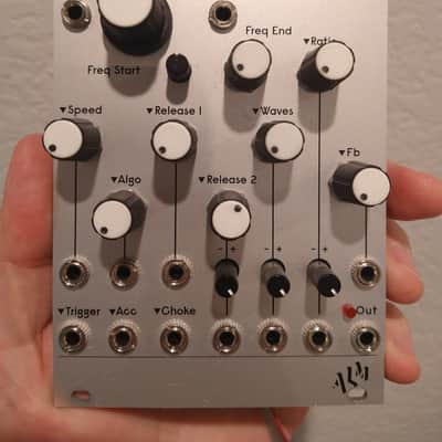 ALM/Busy Circuits ALM015 Akemie's Taiko Drum Voice Eurorack Synth Module 2021 - Present - Silver