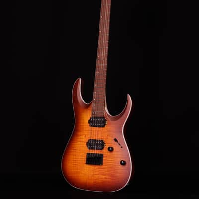Ibanez RGA42FM Flame Maple Top Electric, Dragon Eye Flat image 6