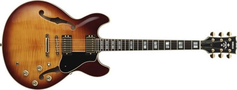 Yamaha SA2200 Semi-Hollow Body Electric Guitar image 1