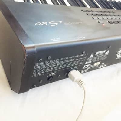 YAMAHA S80 Synthesizer 88-Key Keyboard Made in JAPAN. Sounds and Works Great ! image 12