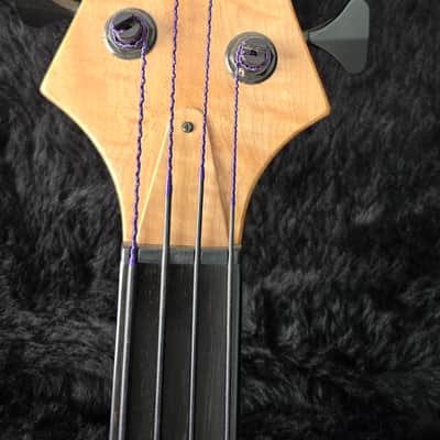 Stambaugh Resonance Fretless 4 string bass full scale w/hard case image 4
