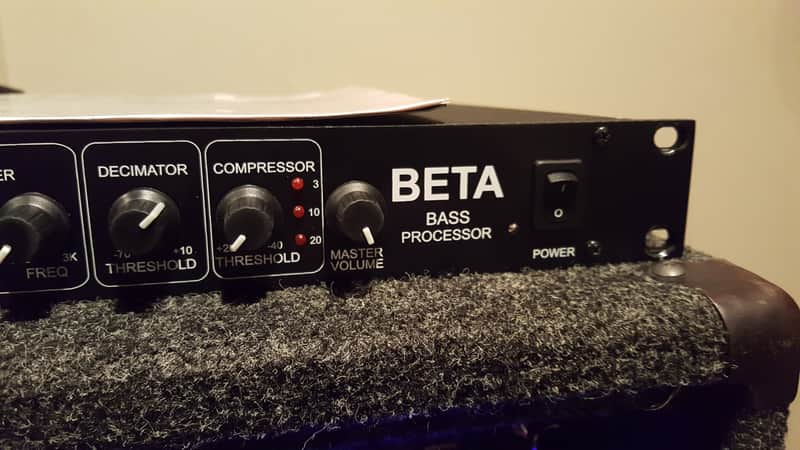 ISP Technologies Beta Bass Rack Preamp image 1