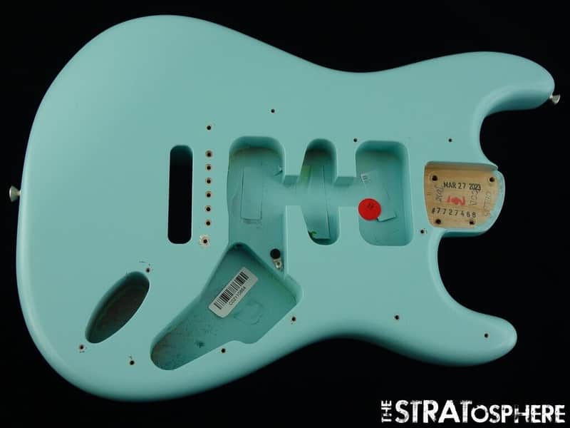 Fender American Cory Wong Stratocaster Strat BODY, Daphne Blue. image 1