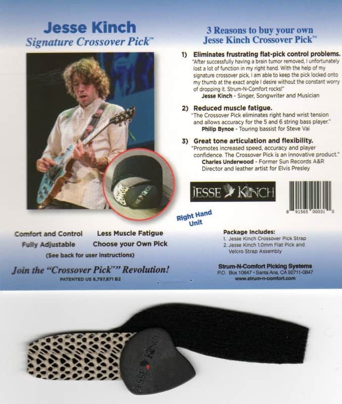 Thumb Pick - Jesse Kinch Signature Crossover - Black image 1