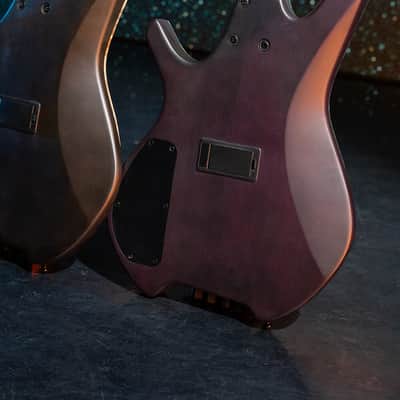 Cort Artisan Space 4 Bass Guitar - Star Dust Black image 5