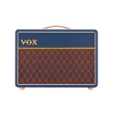 VOX AC10 1x10 Inch 10W Combo Guitar Amplifier (Limited Edition Royal Blue) image 2