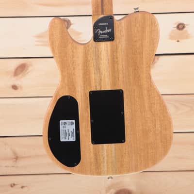 Fender American Acoustasonic Telecaster - Black - US224081 image 7
