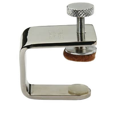 Genuine Fender FatFinger Sustain Enhancer Stainless Steel Guitar Headstock Clamp image 1