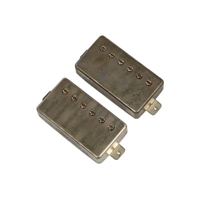 Mojotone Bill Kelliher Hellbender Humbucker Pickup Set - Aged Nickel - F-Spaced image 1