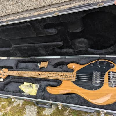 Music Man StingRay 5 H Natural Gloss 2011 w/ Music Man Hard Case image 11