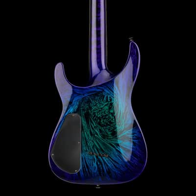 Jackson SLSMG Super Lightweight Soloist ('06-'11) - Eerie Dress Swirl #041708 with Hard Case image 4