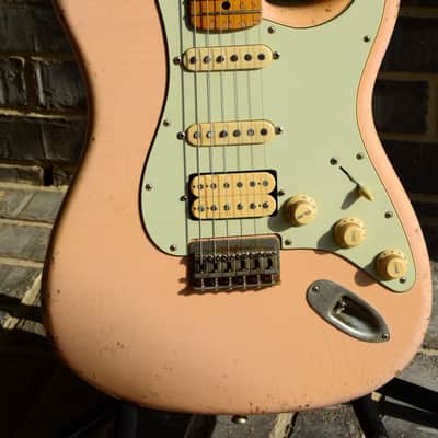 Rock N Roll Relics Blackmore NAMM Show Guitar 2015 - Shell Pink image 2
