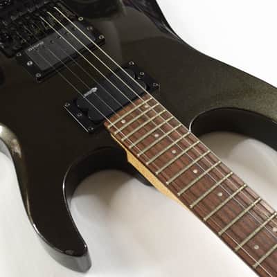Fernandes FR Model Black Solid Body Electric Guitar image 6